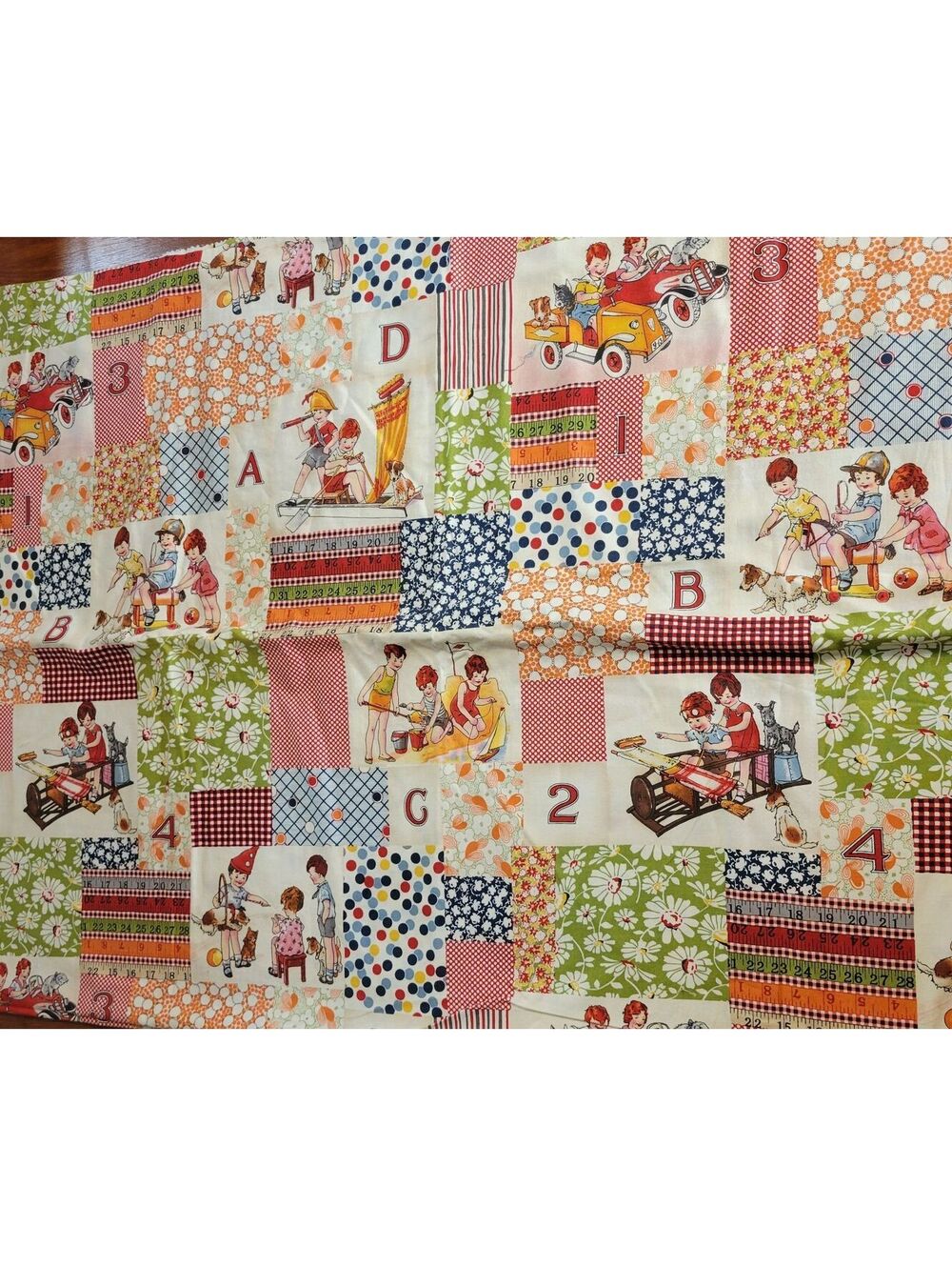 Wee Play American Jane Patterns 36 x 42 Children Patchwork Sandy Klop Moda